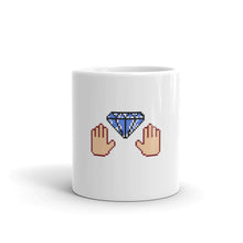Load image into Gallery viewer, Diamond Hand glossy mug